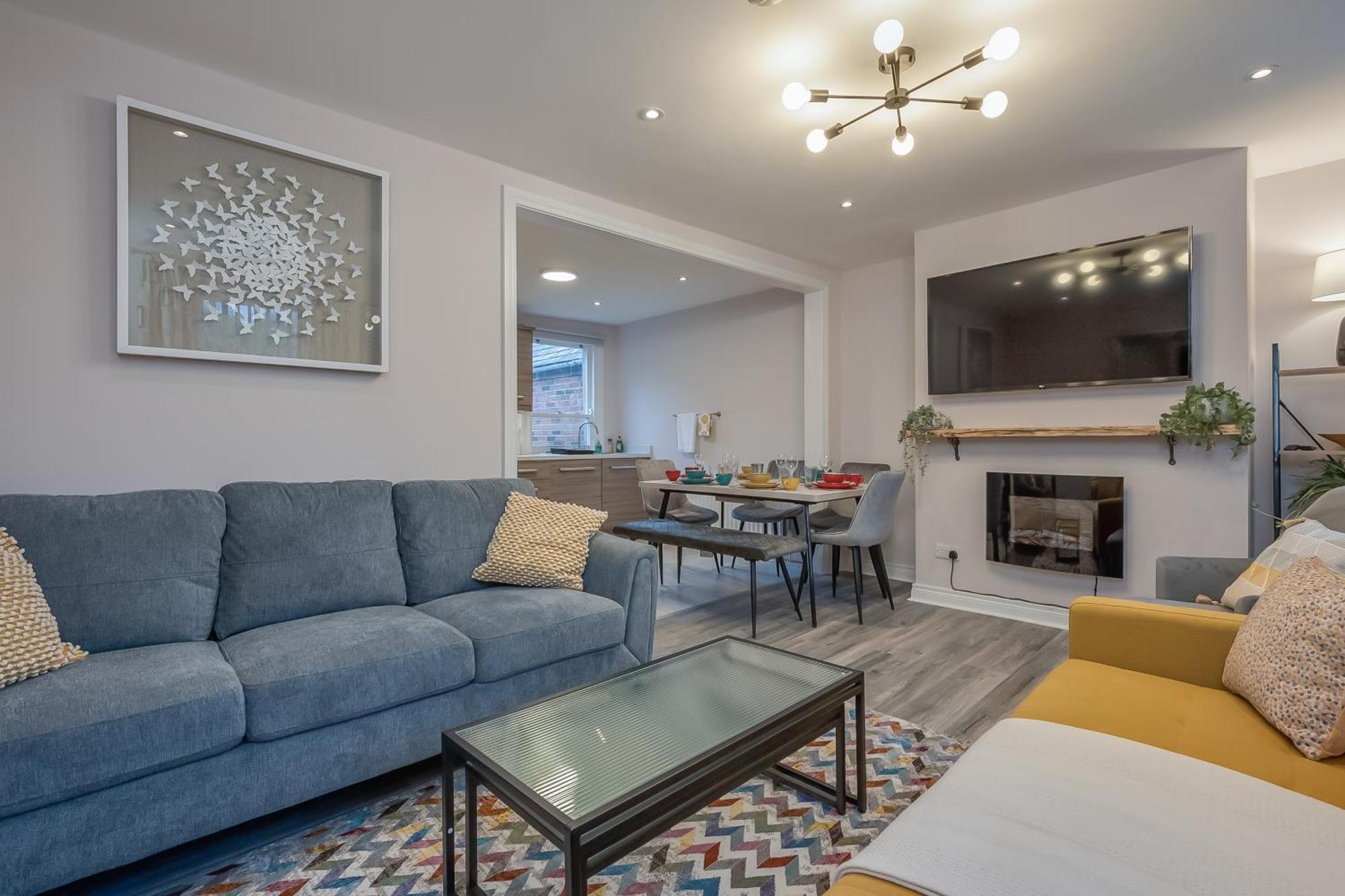 Staybynumbers - Belfast City Centre - 3 Bed, 3 Bathroom & Parking 外观 照片