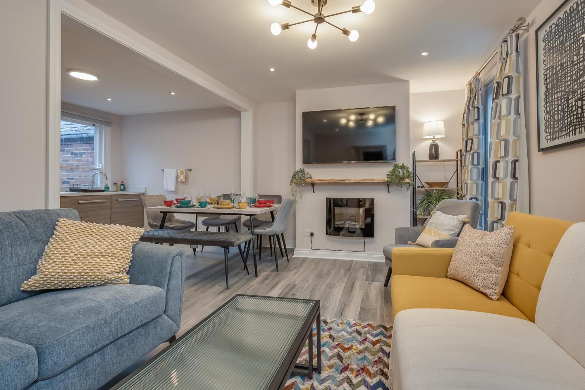 Staybynumbers - Belfast City Centre - 3 Bed, 3 Bathroom & Parking 外观 照片